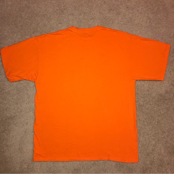 Barcelona Graphic T-Shirt Adult Size XL Orange Mosaic Gecko - Picture 4 of 9